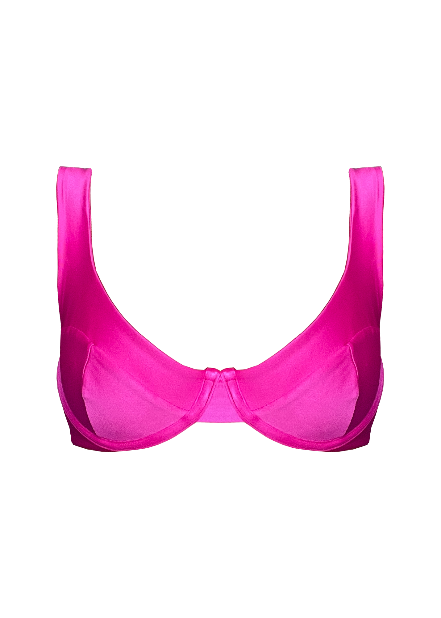 Top Brigitte - Pink – Naked Swimwear