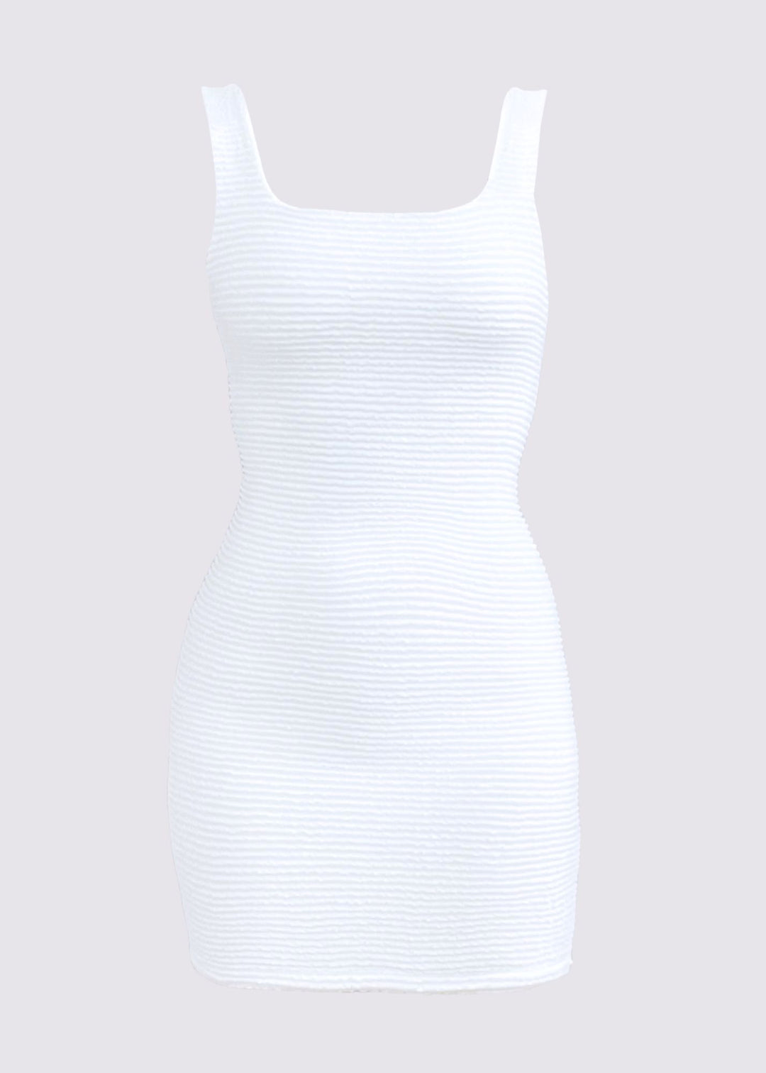 Vestido Beca - Branco Textura