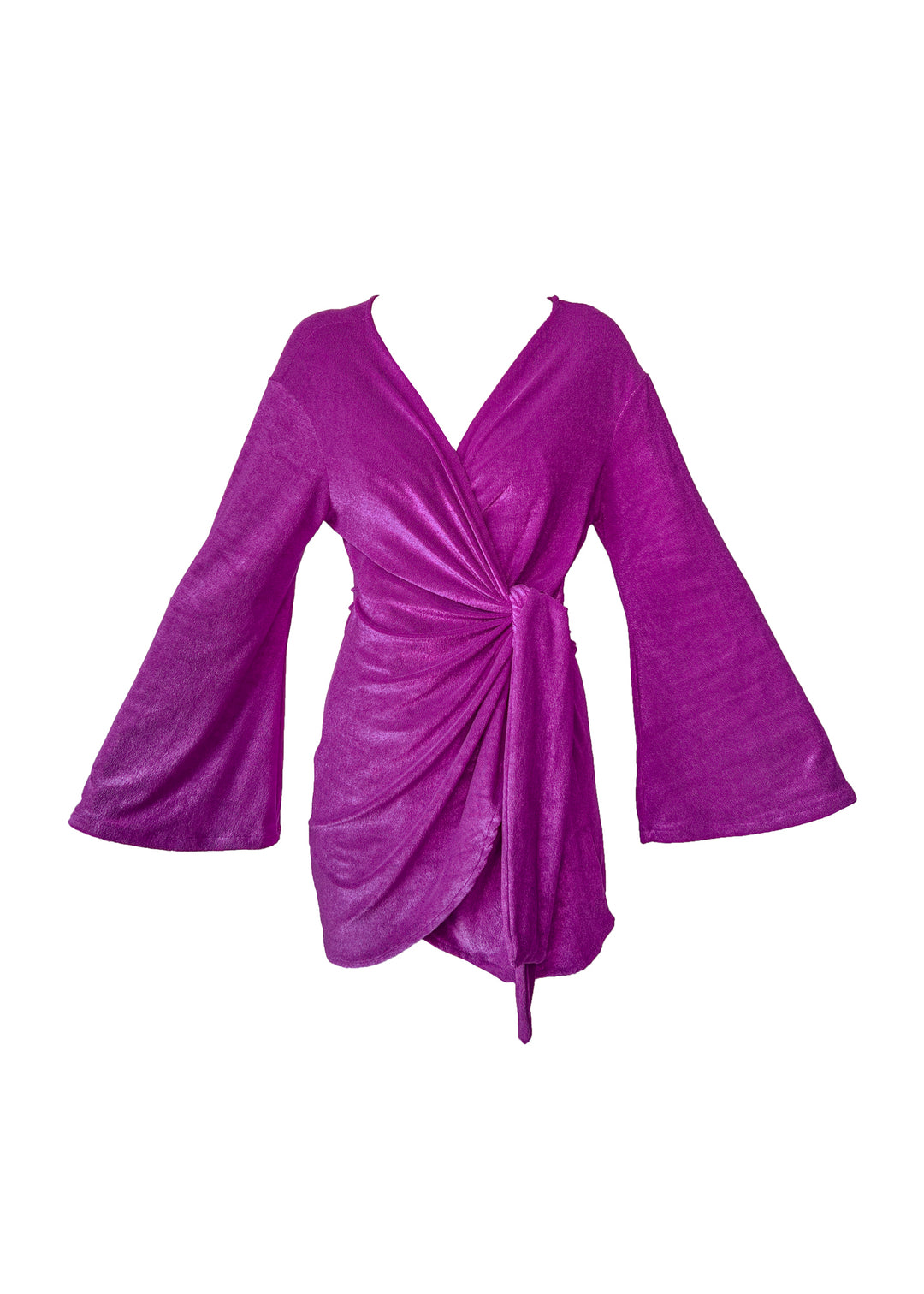 Vestido Celina - Atoalhado Magic Purple