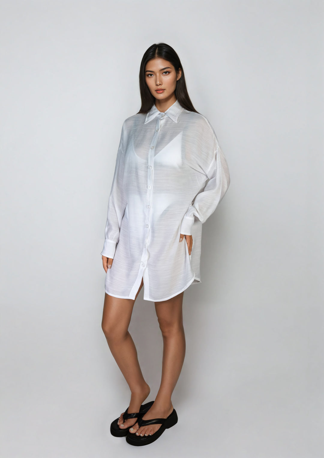 CHEMISE ZAYA - WHITE